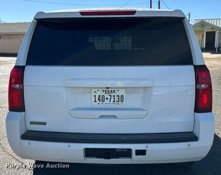 image for item ER8772 2020 Chevrolet Tahoe Police SUV