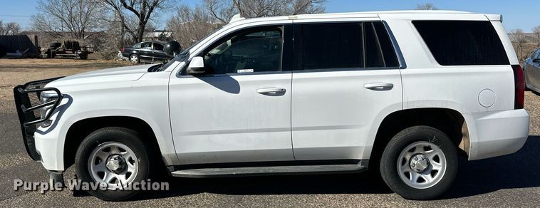 image for item ER8772 2020 Chevrolet Tahoe Police SUV