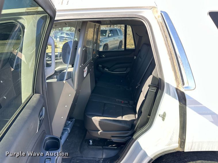 image for item ER8772 2020 Chevrolet Tahoe Police SUV