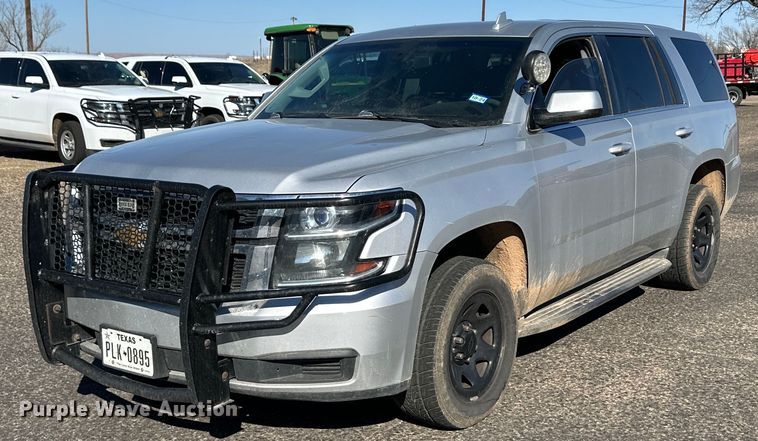 image for item ER8773 2016 Chevrolet Tahoe Police SUV