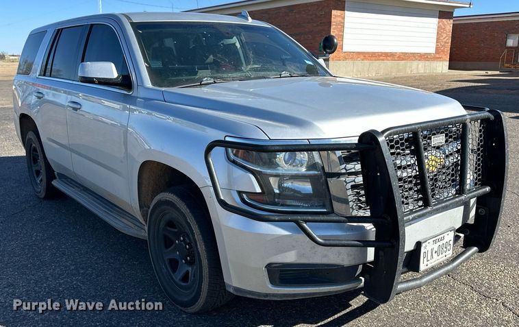 image for item ER8773 2016 Chevrolet Tahoe Police SUV