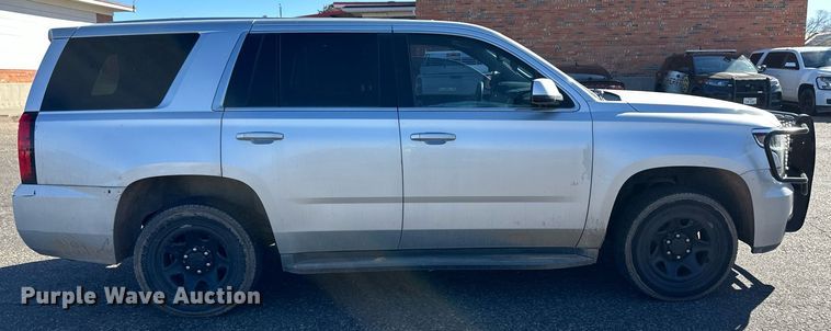 image for item ER8773 2016 Chevrolet Tahoe Police SUV