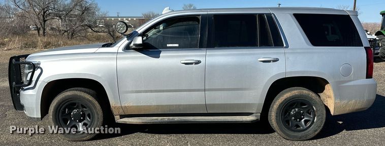 image for item ER8773 2016 Chevrolet Tahoe Police SUV