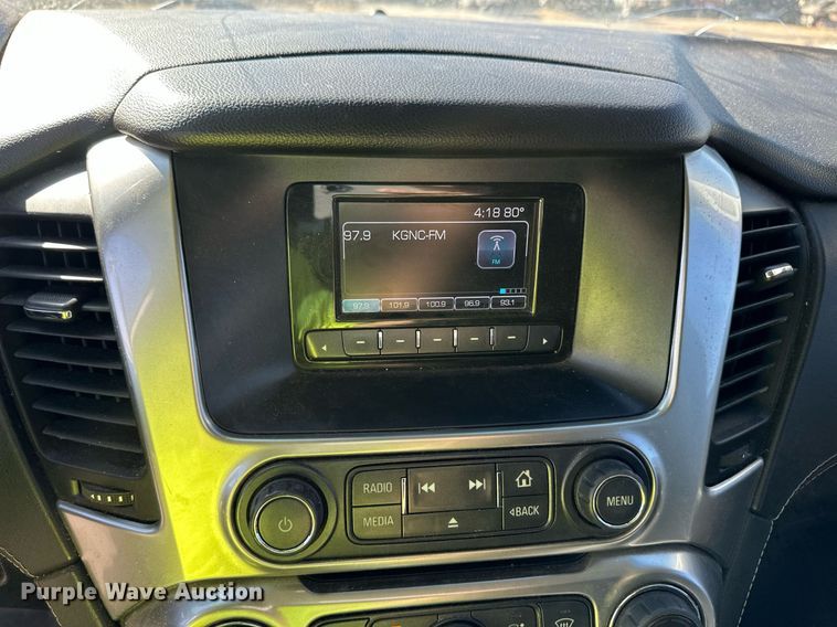 image for item ER8773 2016 Chevrolet Tahoe Police SUV