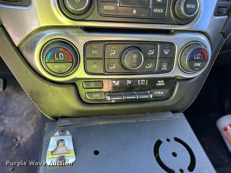 image for item ER8773 2016 Chevrolet Tahoe Police SUV