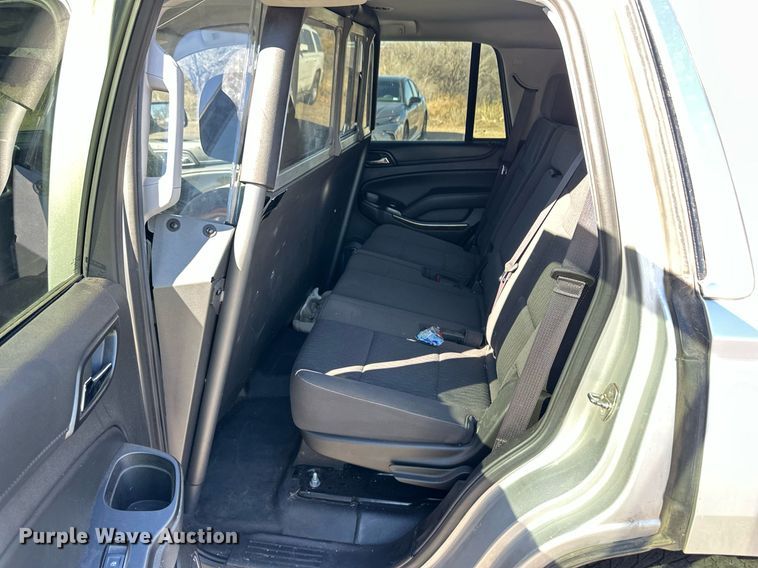 image for item ER8773 2016 Chevrolet Tahoe Police SUV