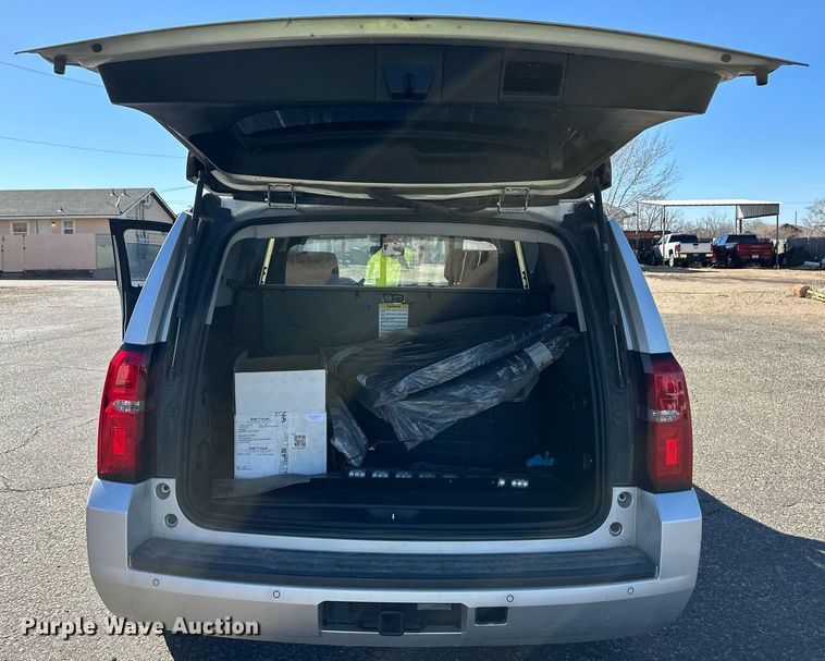 image for item ER8773 2016 Chevrolet Tahoe Police SUV