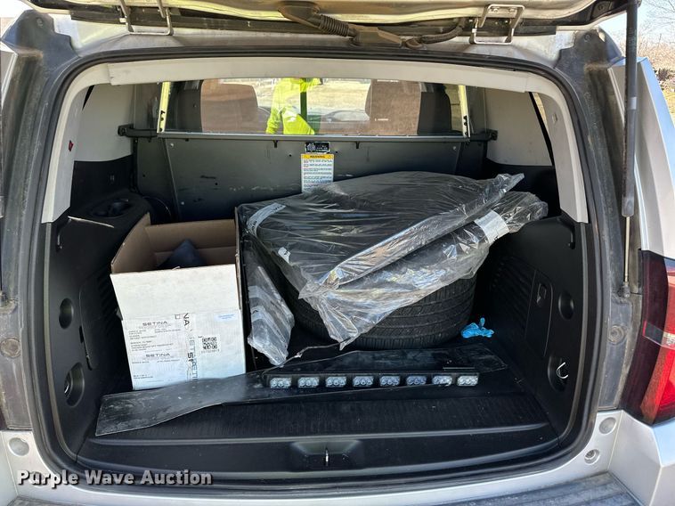 image for item ER8773 2016 Chevrolet Tahoe Police SUV