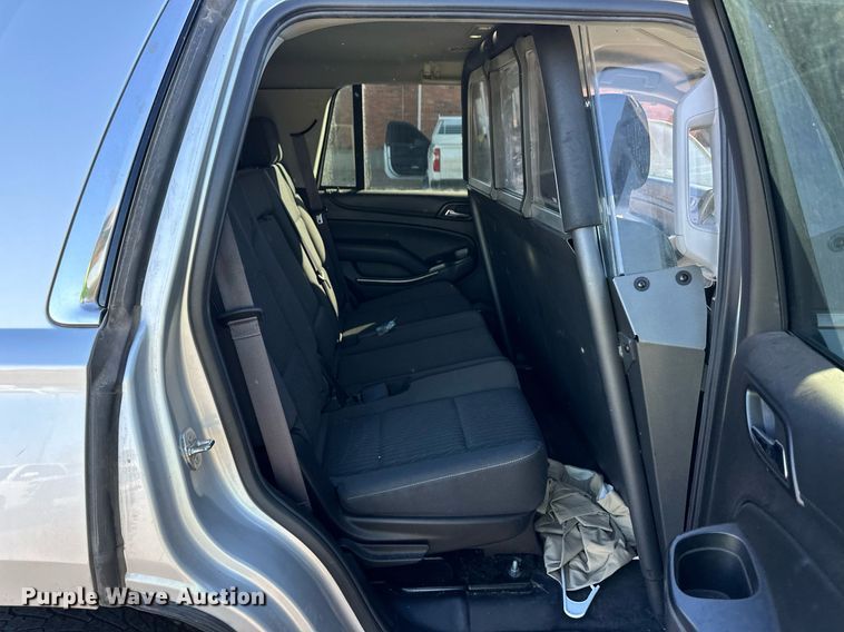 image for item ER8773 2016 Chevrolet Tahoe Police SUV