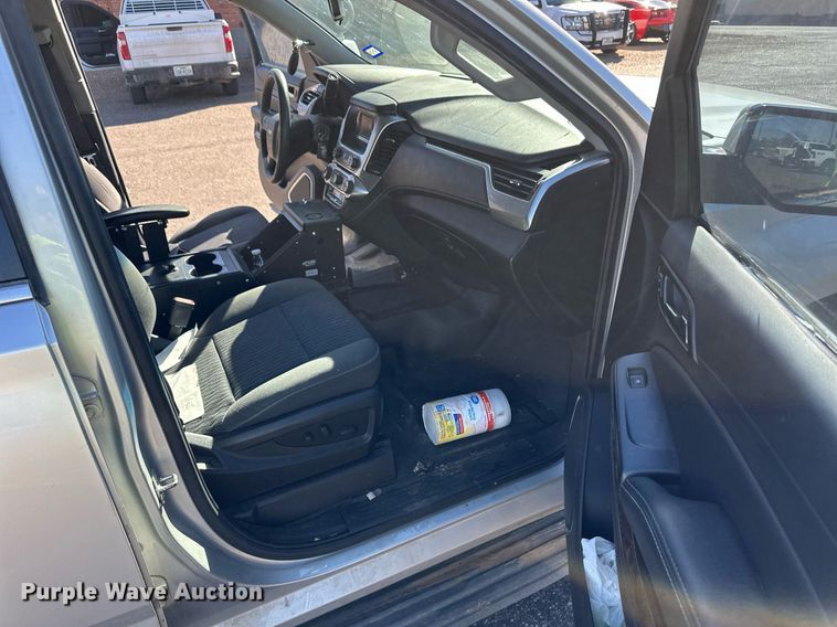 image for item ER8773 2016 Chevrolet Tahoe Police SUV