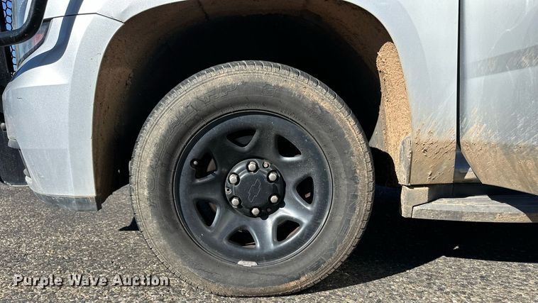 image for item ER8773 2016 Chevrolet Tahoe Police SUV