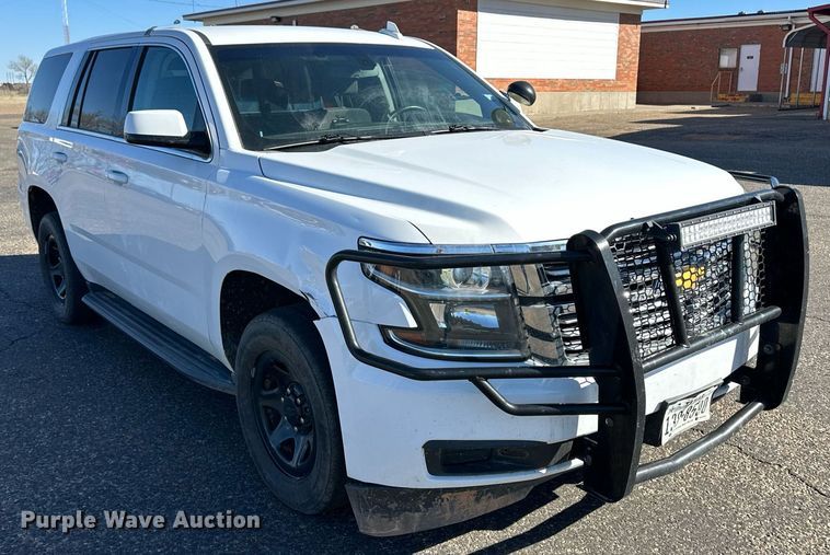 image for item ER8774 2019 Chevrolet Tahoe Police SUV
