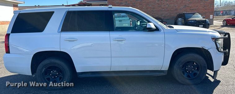 image for item ER8774 2019 Chevrolet Tahoe Police SUV