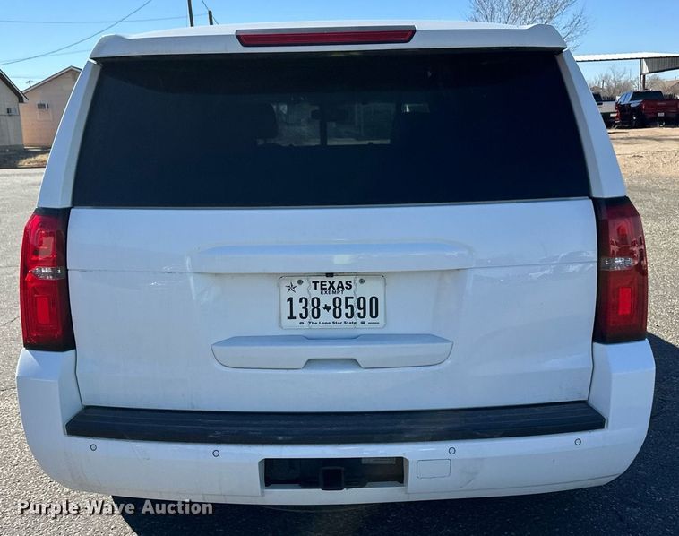 image for item ER8774 2019 Chevrolet Tahoe Police SUV