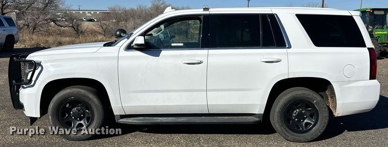 image for item ER8774 2019 Chevrolet Tahoe Police SUV