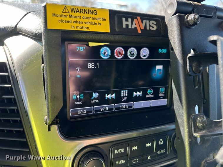 image for item ER8774 2019 Chevrolet Tahoe Police SUV