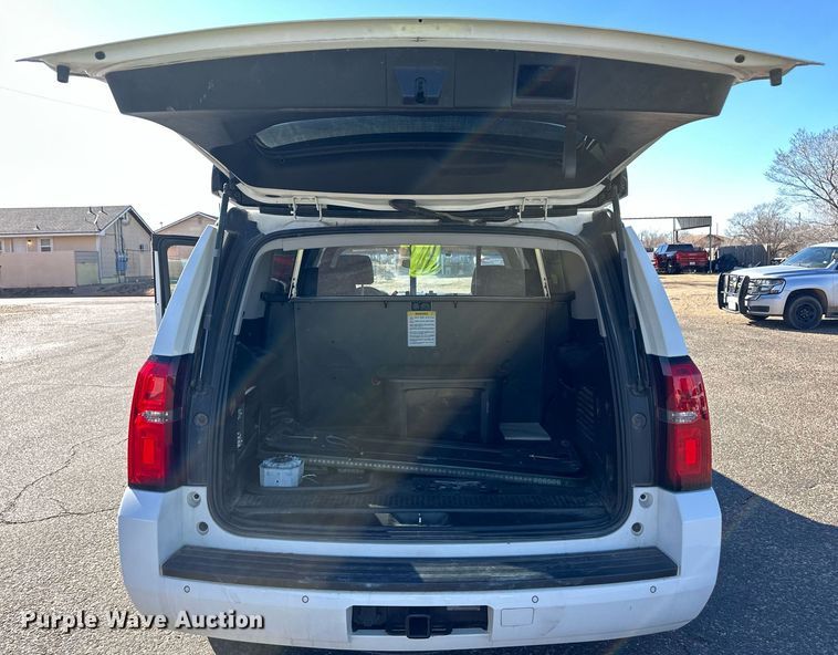 image for item ER8774 2019 Chevrolet Tahoe Police SUV
