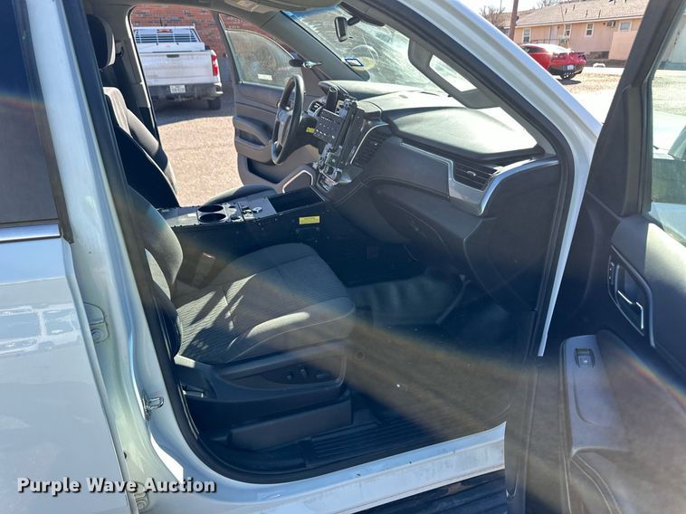 image for item ER8774 2019 Chevrolet Tahoe Police SUV