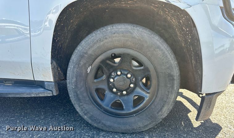image for item ER8774 2019 Chevrolet Tahoe Police SUV