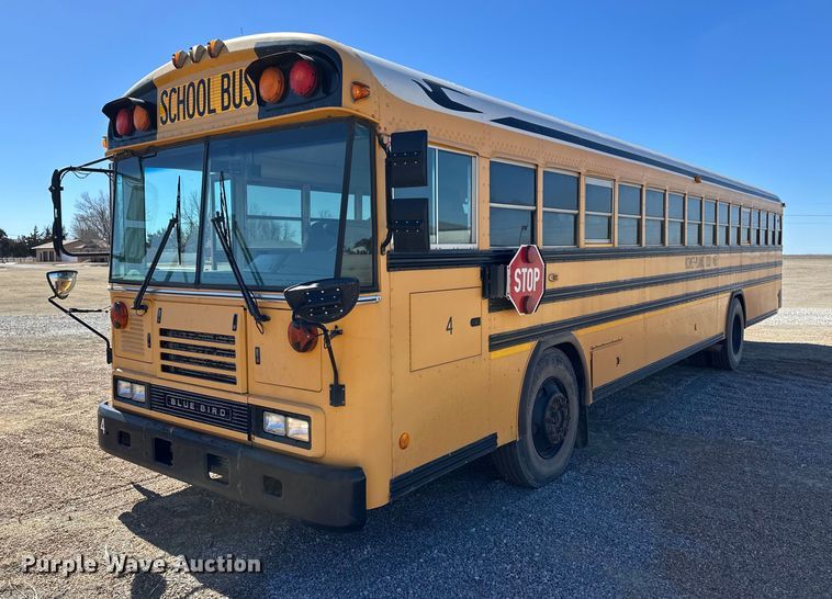 image for item ER8787 2009 Blue Bird All American school bus