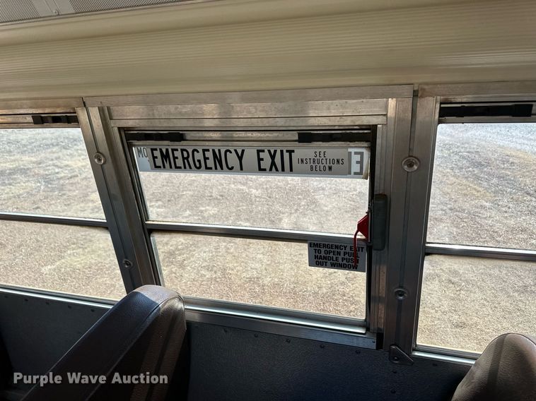 image for item ER8787 2009 Blue Bird All American school bus