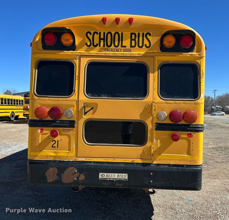 image for item ER8788 2014 Blue Bird All American school bus
