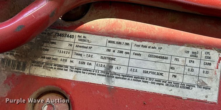 image for item ER8788 2014 Blue Bird All American school bus