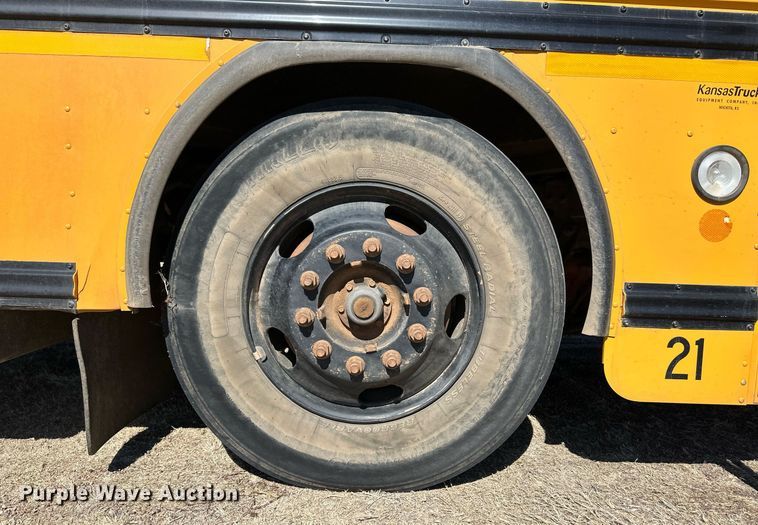 image for item ER8788 2014 Blue Bird All American school bus