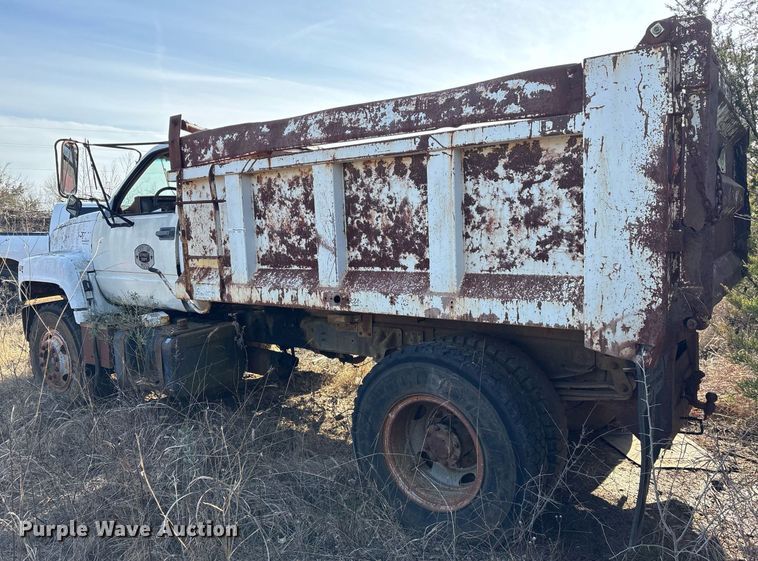 image for item EY9927 1990 Chevrolet dump truck