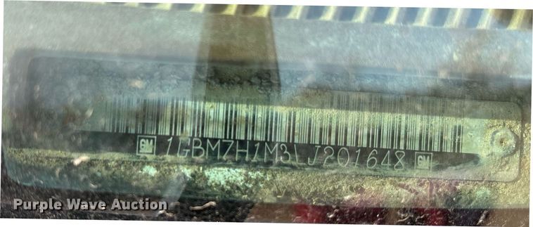 image for item EY9927 1990 Chevrolet dump truck