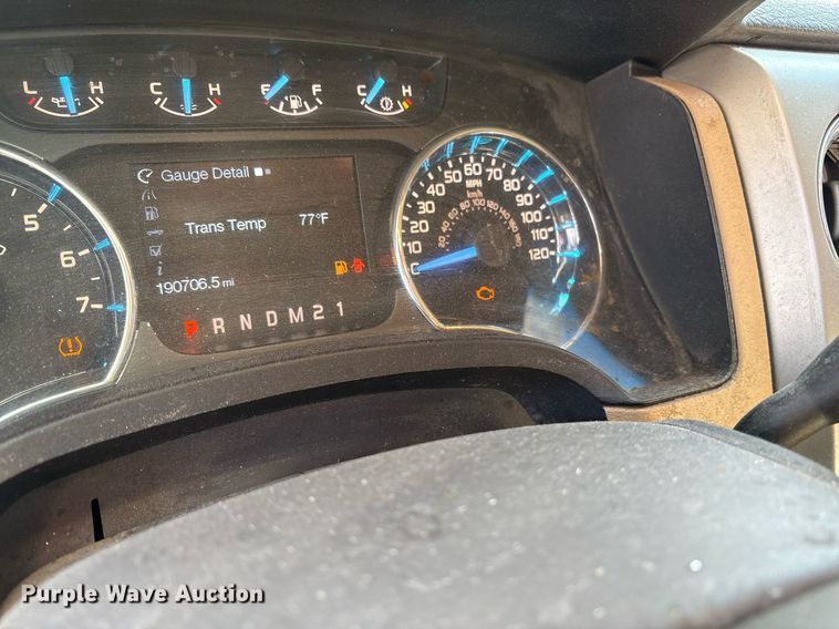 image for item EY9969 2011 Ford F150 SuperCrew pickup truck