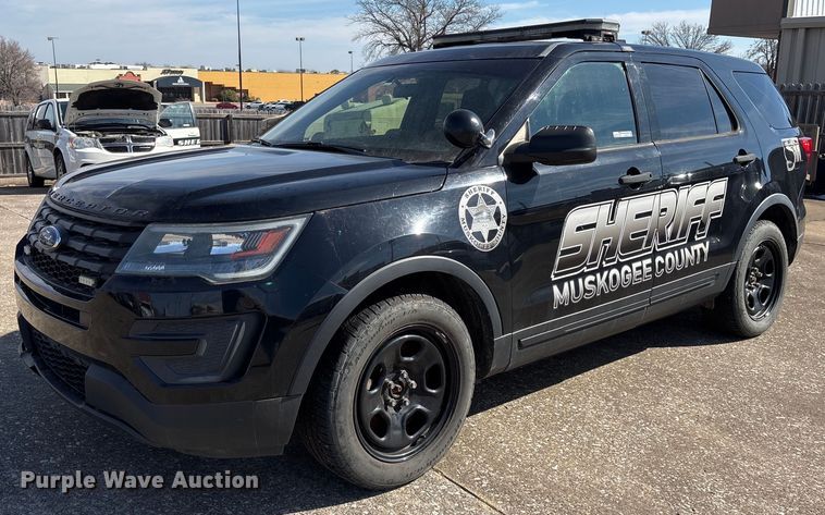 image for item EY9970 2016 Ford Explorer Police Interceptor SUV