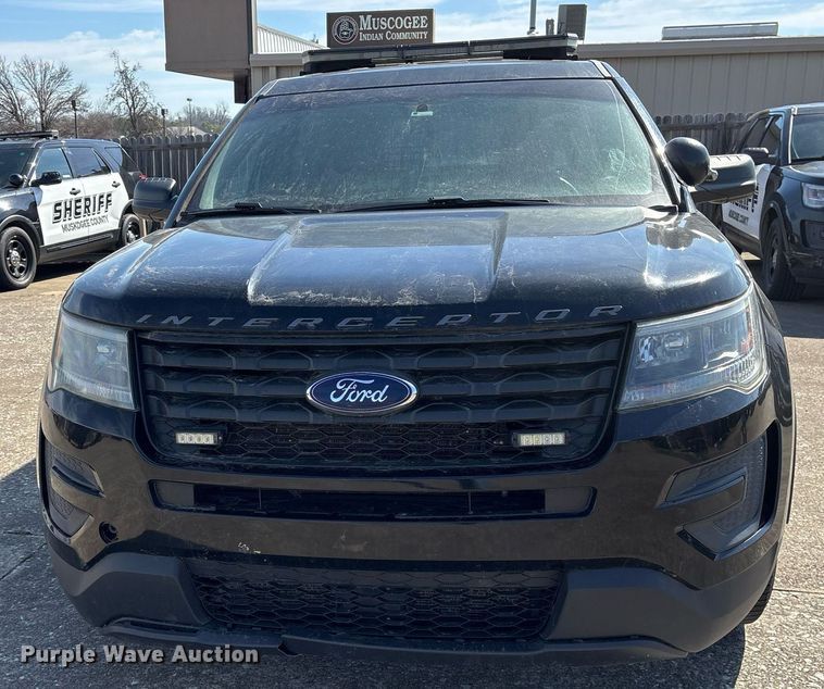 image for item EY9970 2016 Ford Explorer Police Interceptor SUV