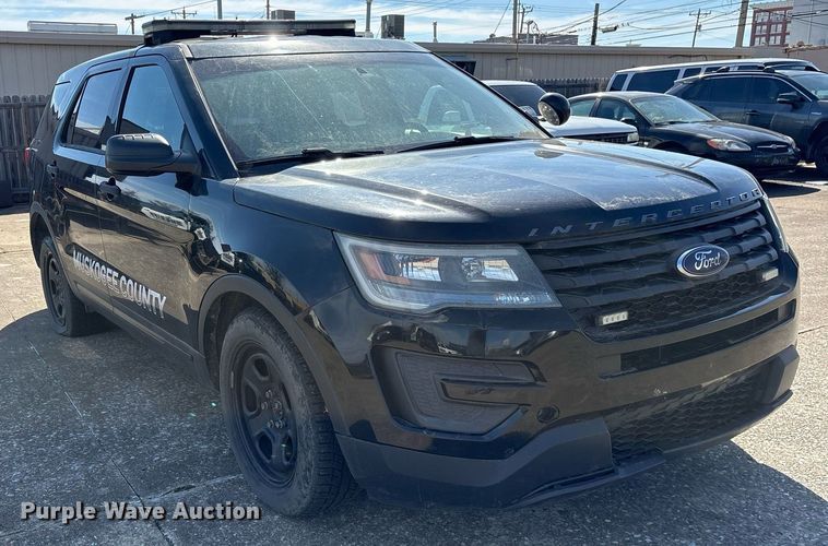 image for item EY9970 2016 Ford Explorer Police Interceptor SUV