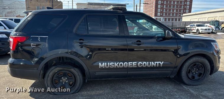 image for item EY9970 2016 Ford Explorer Police Interceptor SUV