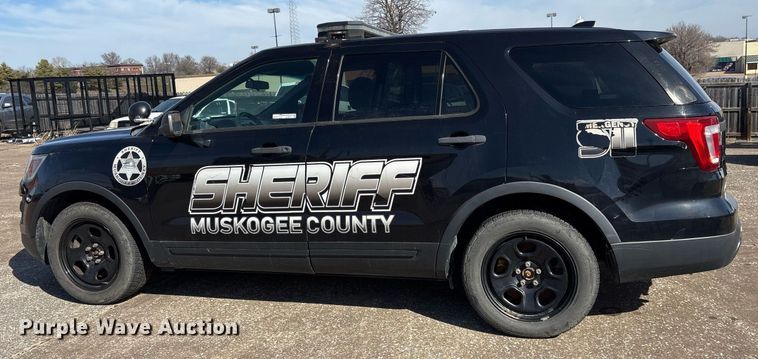 image for item EY9970 2016 Ford Explorer Police Interceptor SUV