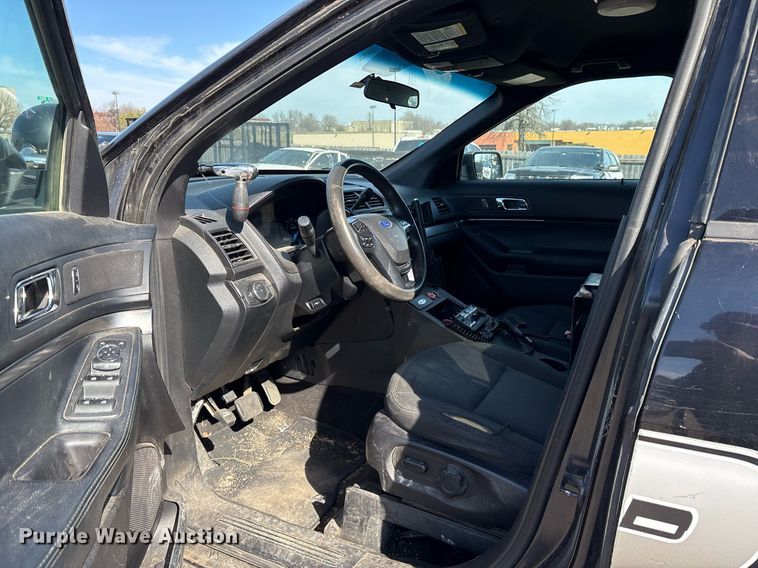 image for item EY9970 2016 Ford Explorer Police Interceptor SUV