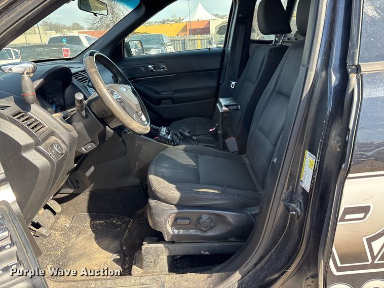 image for item EY9970 2016 Ford Explorer Police Interceptor SUV