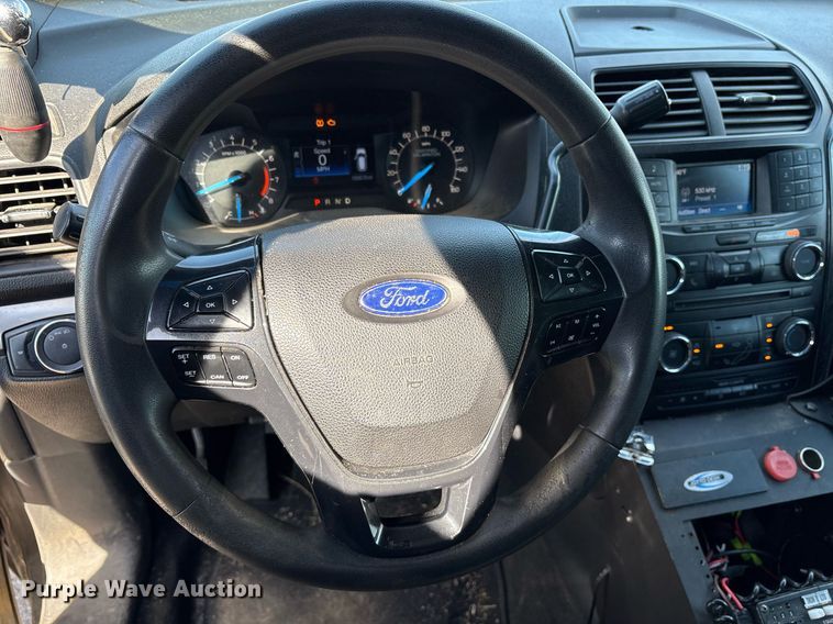 image for item EY9970 2016 Ford Explorer Police Interceptor SUV