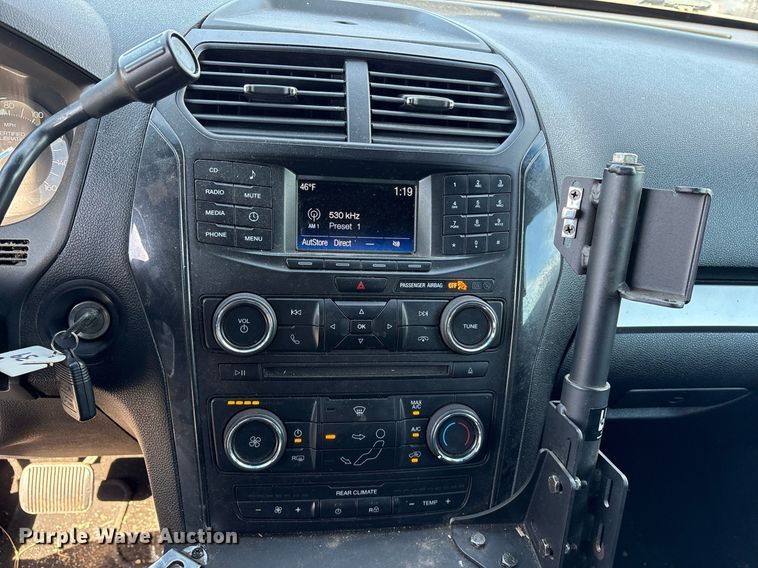 image for item EY9970 2016 Ford Explorer Police Interceptor SUV