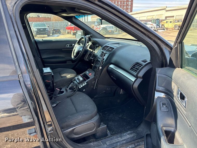 image for item EY9970 2016 Ford Explorer Police Interceptor SUV