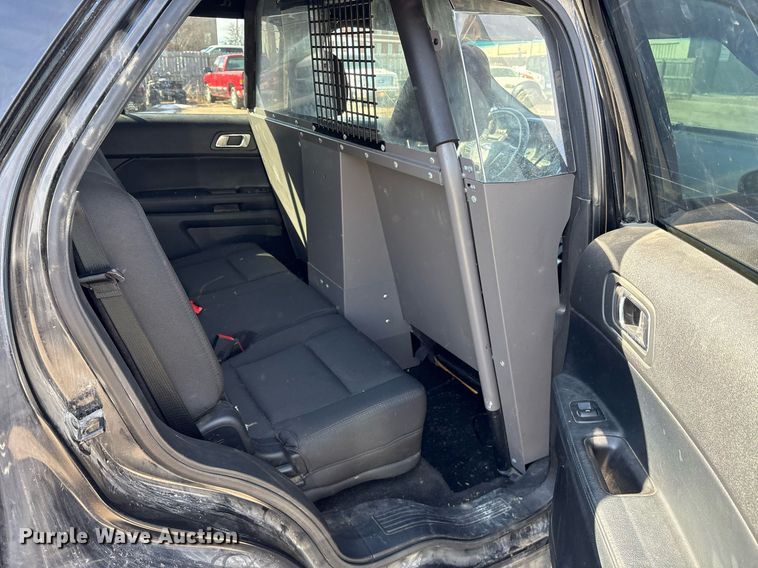 image for item EY9970 2016 Ford Explorer Police Interceptor SUV