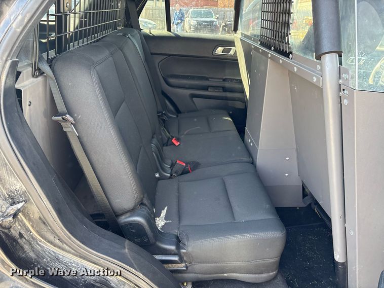 image for item EY9970 2016 Ford Explorer Police Interceptor SUV