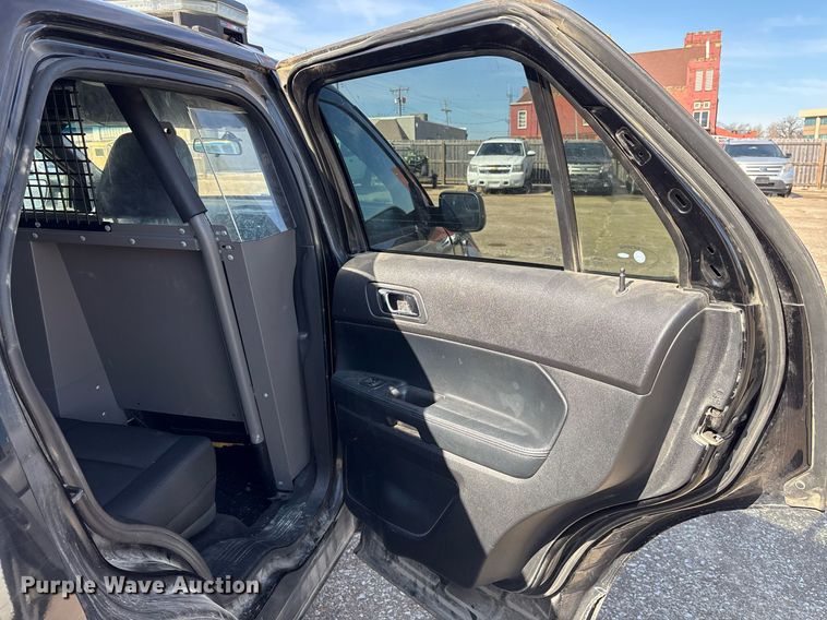 image for item EY9970 2016 Ford Explorer Police Interceptor SUV