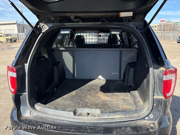 image for item EY9970 2016 Ford Explorer Police Interceptor SUV