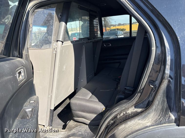 image for item EY9970 2016 Ford Explorer Police Interceptor SUV