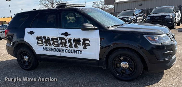 image for item EY9971 2016 Ford Explorer Police Interceptor SUV