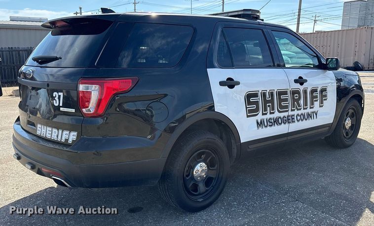 image for item EY9971 2016 Ford Explorer Police Interceptor SUV