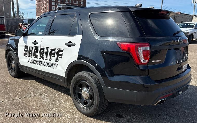 image for item EY9971 2016 Ford Explorer Police Interceptor SUV