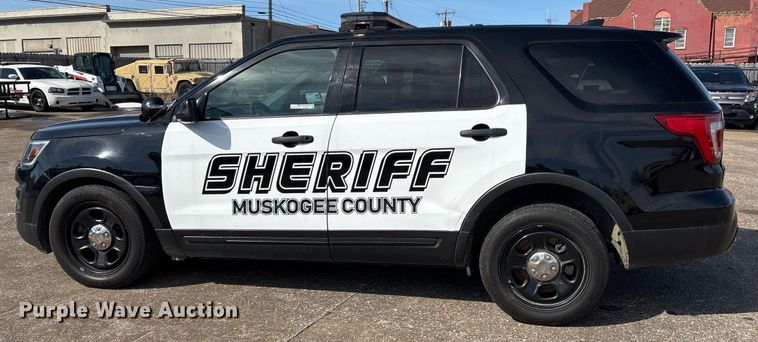 image for item EY9971 2016 Ford Explorer Police Interceptor SUV